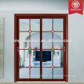 Große Glastüren 4-Platten-Konfigurationen Aluminium-Schiebetüren, Traditionelle French Door Styling